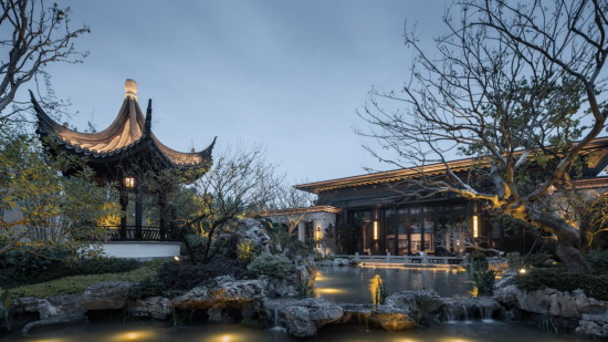 图为重庆建发和玺示范区实景图。建发 供图 图为重庆建发和玺示范区实景图。建发 供图