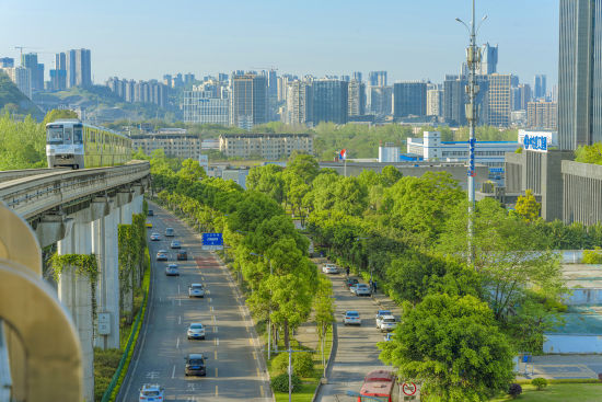图为大渡口区景色宜人。 大渡口区融媒体中心供图 图为大渡口区景色宜人。 大渡口区融媒体中心供图