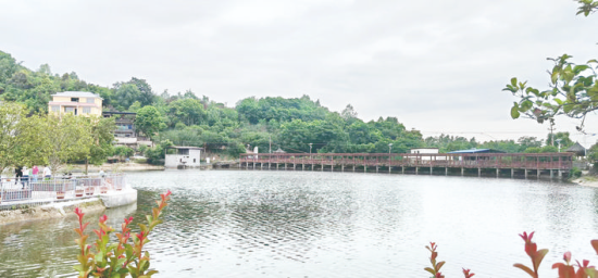 图为环境优美的海棠湾院子。重庆三峡融媒体中心供图