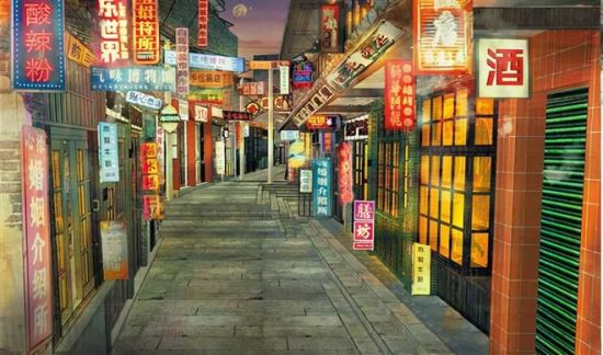 图为弓箭街效果图。 忠县县委统战部供图 图为弓箭街效果图。 忠县县委统战部供图