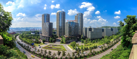 图为两江数字经济产业园。 张坤琨 摄 图为两江数字经济产业园。 张坤琨 摄
