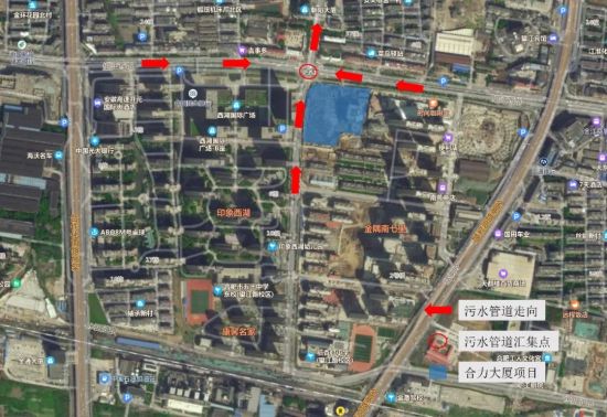 图为合力项目周边市政条件。 奥雅纳供图 图为合力项目周边市政条件。 奥雅纳供图