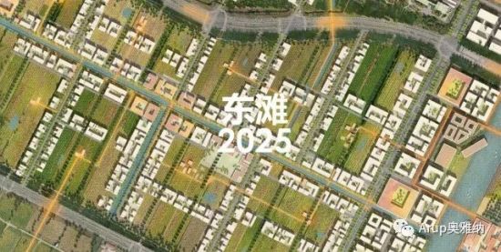 生态东滩规划示意图 生态东滩规划示意图