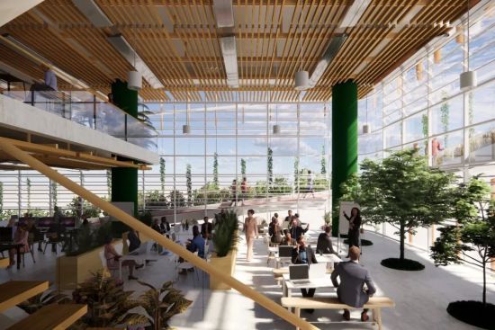 图为Taikoo Green Ribbon方案细节。 奥雅纳供图 图为Taikoo Green Ribbon方案细节。 奥雅纳供图