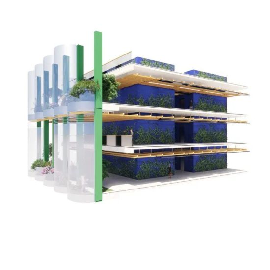 图为Taikoo Green Ribbon方案效果图。 奥雅纳供图 图为Taikoo Green Ribbon方案效果图。 奥雅纳供图