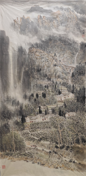希望的山乡 136X68cm 希望的山乡 136X68cm