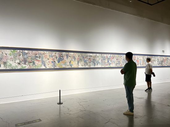 图为展览现场。钟旖摄 图为展览现场。钟旖摄
