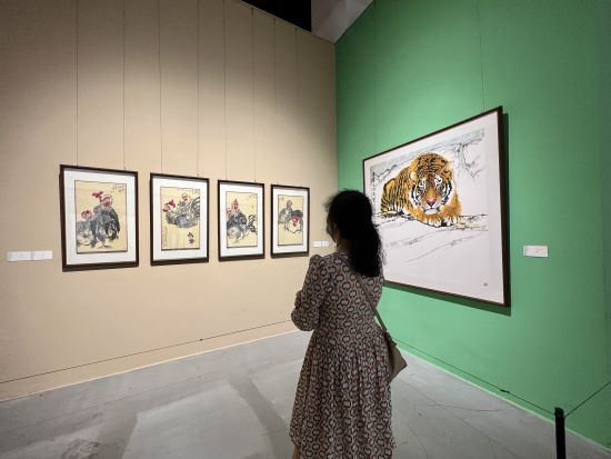 图为展览现场。钟旖摄 图为展览现场。钟旖摄
