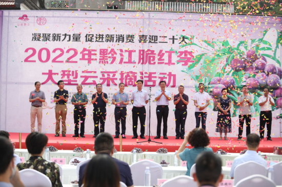 图为“云启动”现场。黔江区委统战部供图 图为“云启动”现场。黔江区委统战部供图