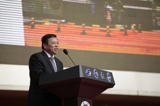 图为西南大学举行2022级新生开学典礼。主办方供图 图为西南大学举行2022级新生开学典礼。主办方供图