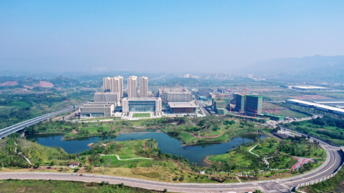 图为项目航拍图。受访者供图 图为项目航拍图。受访者供图