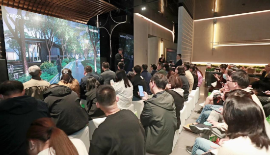 图为签约仪式现场。重庆万科供图 图为签约仪式现场。重庆万科供图