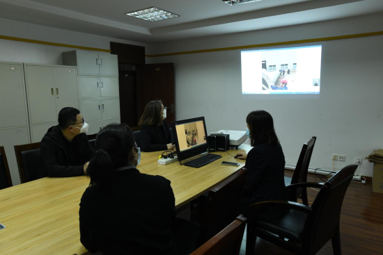 图为国网江津区供电公司远程视频抽检现场。国网江津区供电公司供图 图为国网江津区供电公司远程视频抽检现场。国网江津区供电公司供图