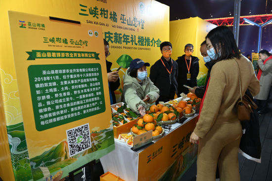 三峽柑橘·巫山戀橙重慶推介活動助推鄉村振興