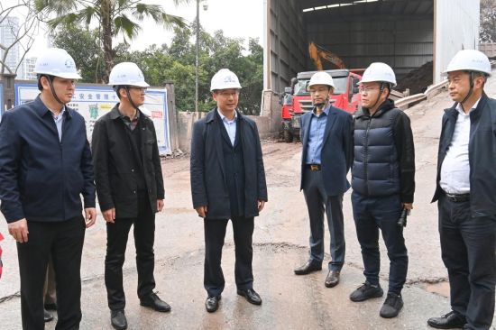 图为两江新区党工委委员、管委会副主任张黎带队开展安全生产督导检查。 张玮真 摄 图为两江新区党工委委员、管委会副主任张黎带队开展安全生产督导检查。 张玮真 摄