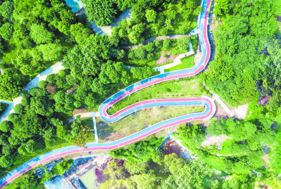 大渡口重钢崖线山城步道 大渡口重钢崖线山城步道