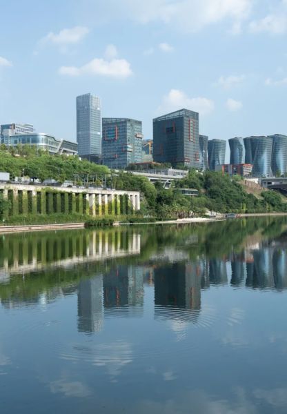 图为重庆仙桃数据谷实景图。 麓悦江城项目组供图 图为重庆仙桃数据谷实景图。 麓悦江城项目组供图