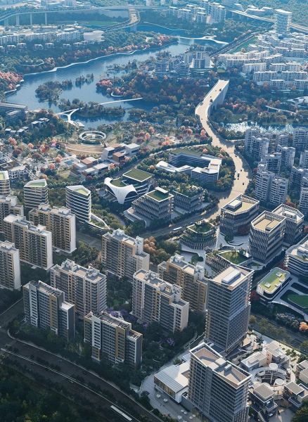图为悦集意境图。麓悦江城项目组供图 图为悦集意境图。麓悦江城项目组供图