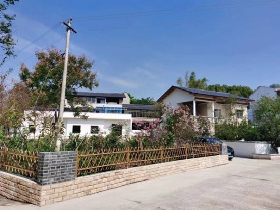 图为环境优美的小园村。 江津区委统战部供图 图为环境优美的小园村。 江津区委统战部供图