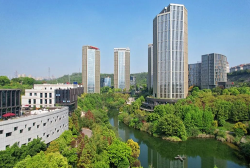 图为两江数字经济产业园·互联网园。渝兴公司供图 图为两江数字经济产业园·互联网园。渝兴公司供图