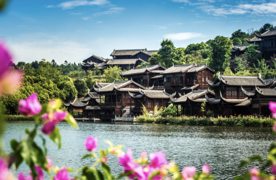 图为重庆园博园内景色。 重庆园博园供图 图为重庆园博园内景色。 重庆园博园供图