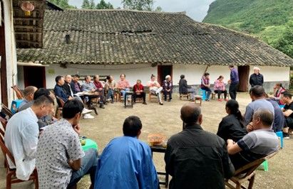 图为辣椒种植院坝会。 巫山县委宣传部供图 图为辣椒种植院坝会。 巫山县委宣传部供图