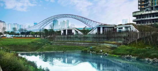图为溉澜溪“清水绿岸”治理提升工程。 重庆市市政院公司供图 图为溉澜溪“清水绿岸”治理提升工程。 重庆市市政院公司供图