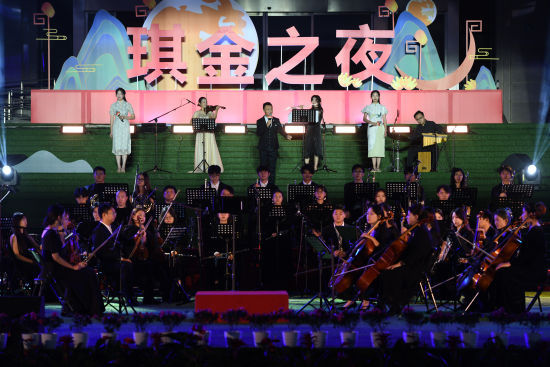 图为音乐会现场。周毅 摄 图为音乐会现场。周毅 摄