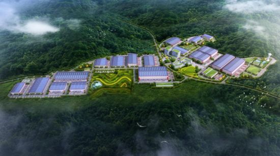 图为项目效果图。潼南区委宣传部供图 图为项目效果图。潼南区委宣传部供图
