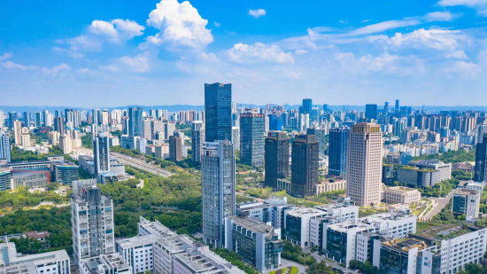 图为两江新区数字经济产业园。陈文森 摄 图为两江新区数字经济产业园。陈文森 摄
