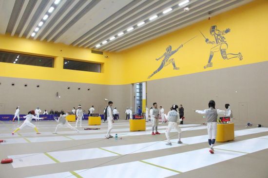 图为训练现场。 重庆国博中心供图 图为训练现场。 重庆国博中心供图