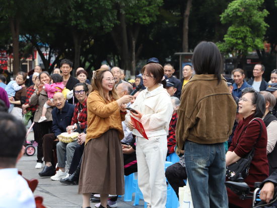 图为重庆渝北的活动现场。渝北区委宣传部供图 图为重庆渝北的活动现场。渝北区委宣传部供图