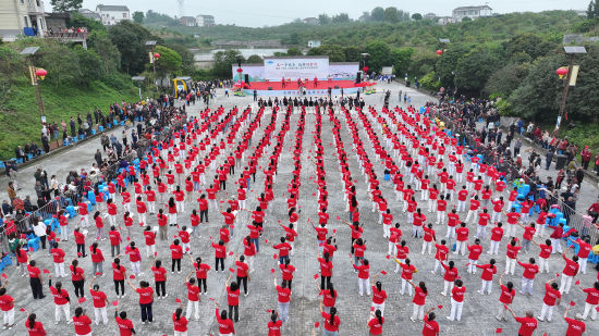 图为活动现场。忠县拔山镇供图 图为活动现场。忠县拔山镇供图