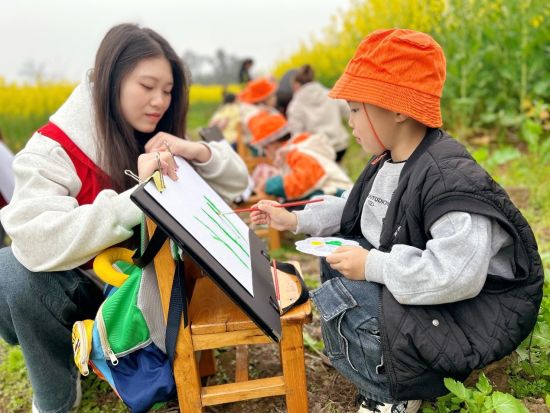 图为活动现场。永川大安中心幼儿园 供图 图为活动现场。永川大安中心幼儿园 供图