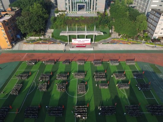 图为军训动员大会现场。璧山职业教育中心 供图 图为军训动员大会现场。璧山职业教育中心 供图