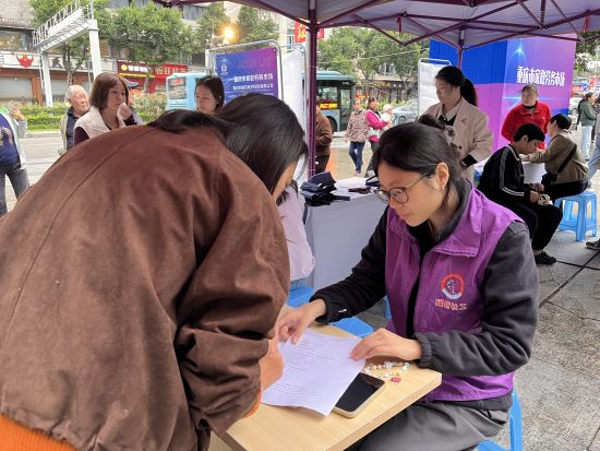 图为招聘会现场。活动举办方供图 图为招聘会现场。活动举办方供图