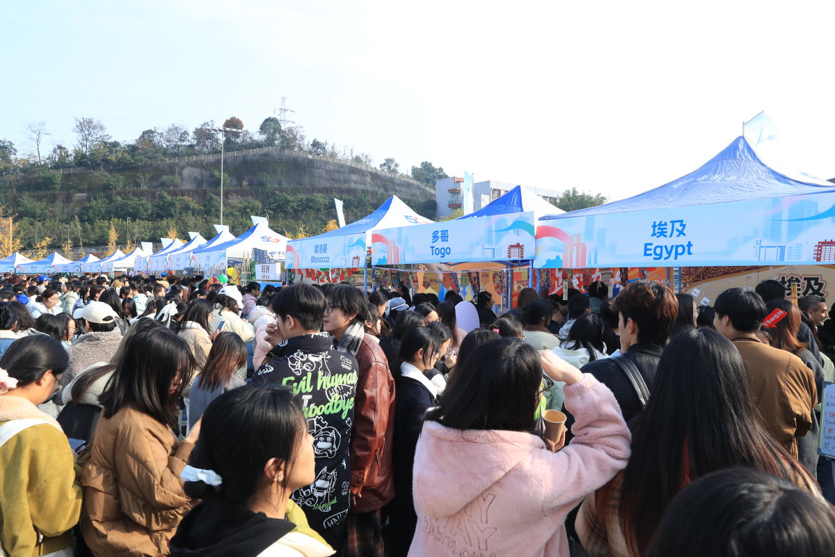 图为活动现场。四川外国语大学供图 图为活动现场。四川外国语大学供图