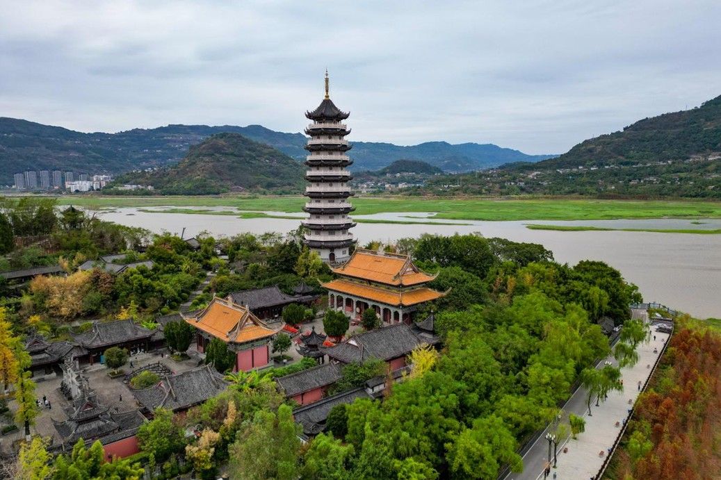 图为开州举子园。开州区生态环境局供图 图为开州举子园。开州区生态环境局供图