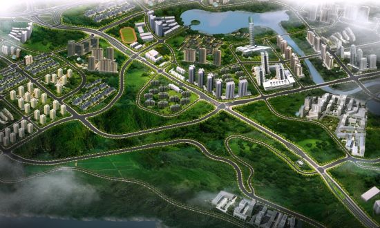 图为“双礼白”工程效果图。渝高集团 供图 图为“双礼白”工程效果图。渝高集团 供图