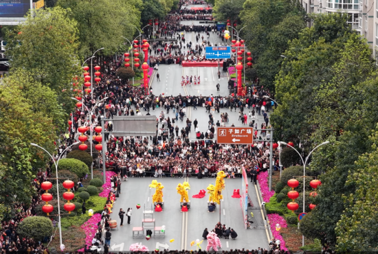 图为活动现场。万盛经开区党工委宣传部 供图 图为活动现场。万盛经开区党工委宣传部 供图