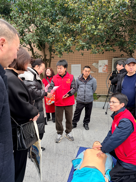 图为活动现场。秀山污水处理厂 供图 图为活动现场。秀山污水处理厂 供图