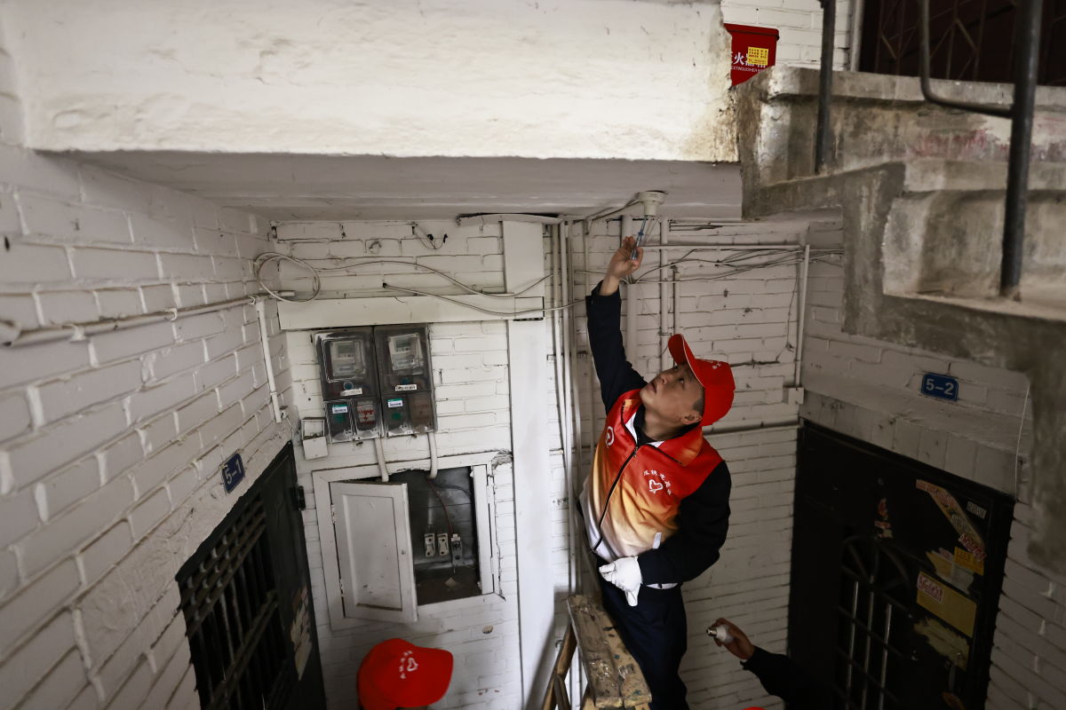 图为志愿服务活动现场。苏志刚 摄 图为志愿服务活动现场。苏志刚 摄