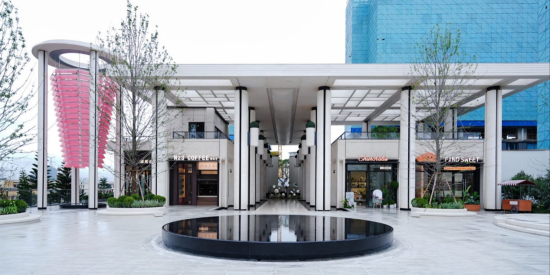 图为万科·雲曜项目实景照片。万科 供图 图为万科·雲曜项目实景照片。万科 供图