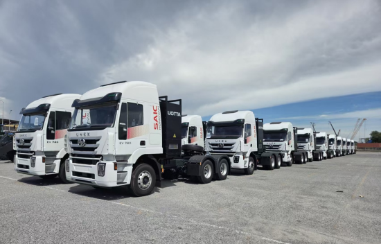 图为新能源重卡汽车。两江新区宣传部供图 图为新能源重卡汽车。两江新区宣传部供图