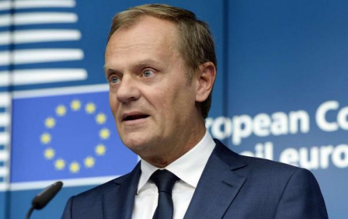 欧洲理事会主席图斯克再次呼吁英国留在欧盟-