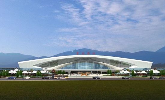 重庆西站效果图。旭辉 供图 重庆西站效果图。旭辉 供图