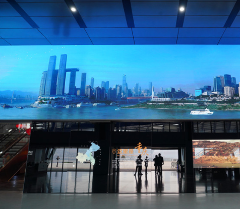 图为重庆规划展览馆新馆。甘侠义 摄 图为重庆规划展览馆新馆。甘侠义 摄