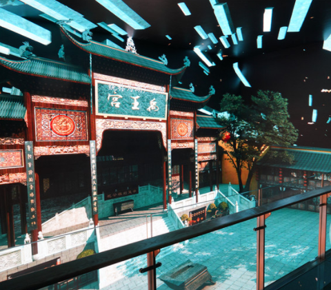 图为重庆规划展览馆新馆内景。甘侠义 摄 图为重庆规划展览馆新馆内景。甘侠义 摄