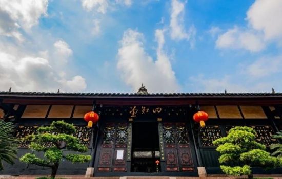 图为杨尚昆旧居“四知堂”。 图为杨尚昆旧居“四知堂”。