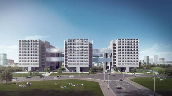 图为项目效果图。中建三局供图 图为项目效果图。中建三局供图
